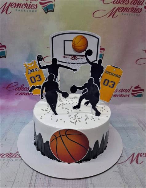 Basketball Cake 1144 Cakes And Memories Bakeshop