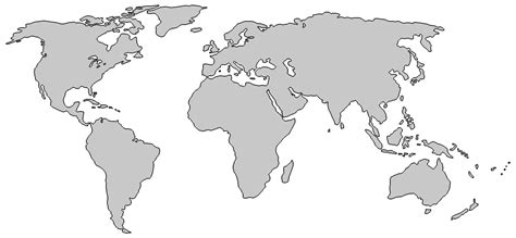 World Map Png Transparent Image Png Mart