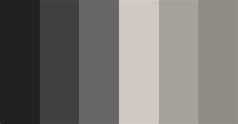Dark And Gray Rustic Color Scheme Black