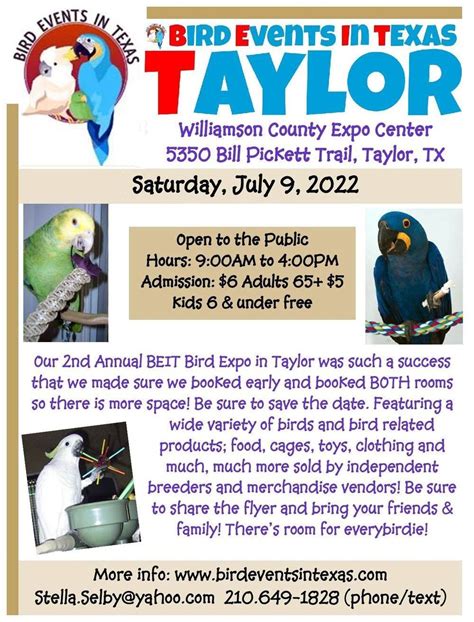 Taylor Bird Fair