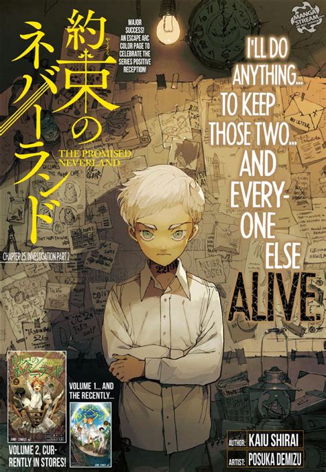 Nai609 Ray — Tpn Manga Covers By Kaiu Shirai Posuka Demizu