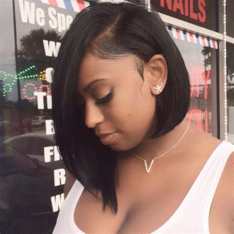 These haircuts are typically short to medium in length, and the hair is cut at around bob cuts are genuinely versatile hairstyles, and almost anyone can wear a well cut bob, regardless of their age, face shape and hair texture. 🎨💄 @mua_dasena1876 Movie night 🎥 &qu...Instagram photo ...