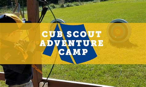 Cub Scout Adventure Camp Session 1 Mississippi Valley Council Boy