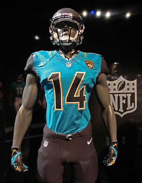 Jacksonville Jaguars And Nike Unveil New Uniform Design For 2013 Nike