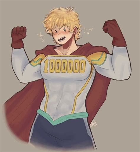 An Anime Character With Blonde Hair Wearing A Cape And Holding His Arms