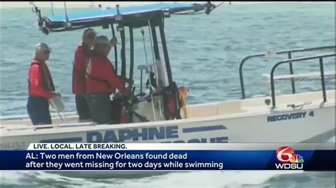 Bodies Washed Ashore Identified As Missing New Orleans Swimmers On