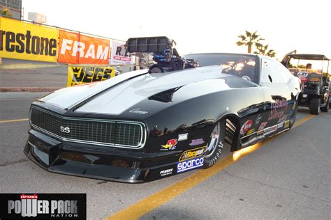 is the blower sticking out far enough on this pro mod camaro custom muscle cars funny car