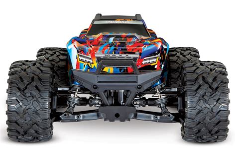 Traxxas Maxx 110 4wd Monster Truck With 4s Esc Rock N Roll Tra89076 4