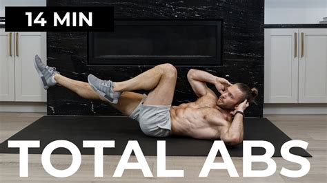 14 Min Total Abs Workout Get 6 Pack Abs Youtube