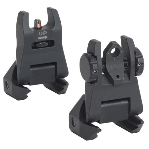 Meprolight Tritium Aluminum Flip Up Backup Iron Sights