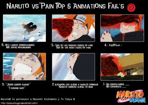 Naruto Vs Pain Top 6 Animation By Paouchiuga On Deviantart
