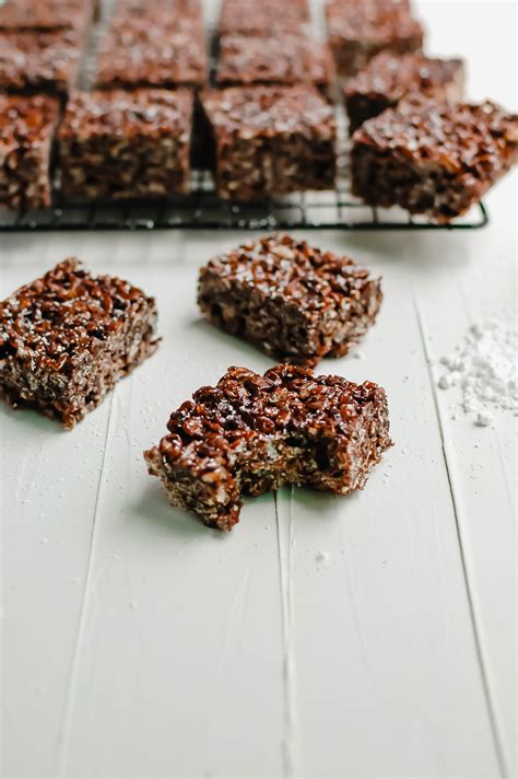 Chocolate Coconut Rice Krispie Treats For The Love Of Gourmet