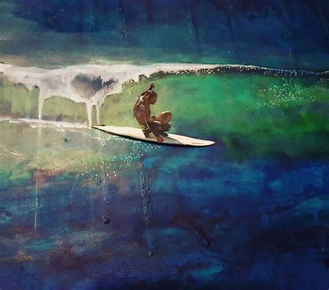 Jackson Surf Art Print Surfing Painting Beach Fine Art Etsy France