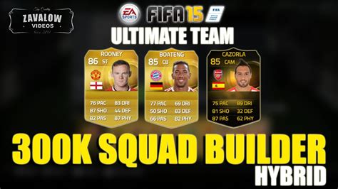 FIFA 15 Ultimate Team 300K HYBRID Squad Builder Ft ROONEY IF