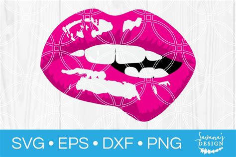 Dripping Lips Svg Graphics Templates And Designs From Creative Daddy