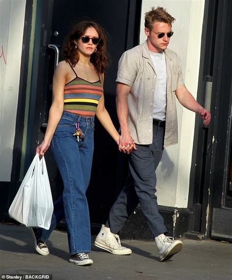 Ben Hardy Holds Hands With Girlfriend Olivia Cooke In Primrose Hill