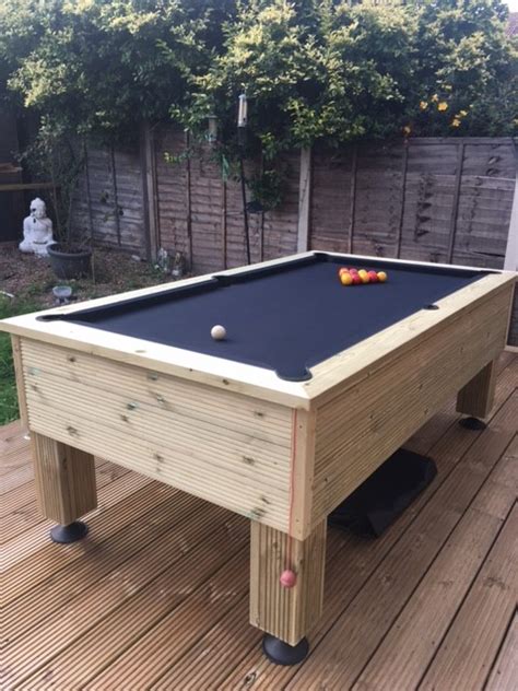 7ft Rustic Outdoor Pool Table
