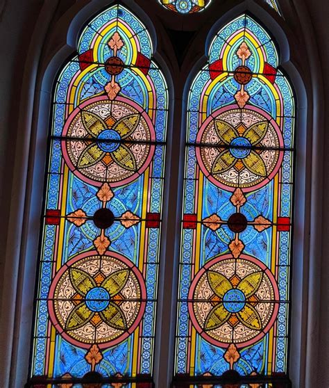 Beautiful Victorian Gothic Antique Stained Glass Windows Etsy