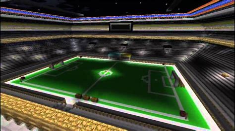 Footballsoccer Stadium Minecraft Youtube