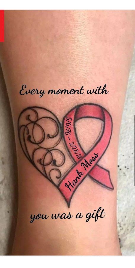 Pin By Deanna Storms On Tattoos Memorial Tattoo Quotes Cancer Ribbon