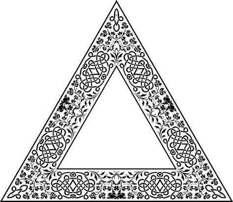 Free Triangle Clip Art Black And White Download Free Triangle Clip Art