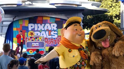 New Pixar Pals Dance Party At Disneyland Park Pixar Fest 2018 Youtube