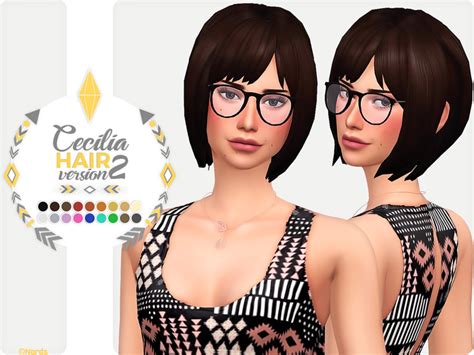 Brighten Up Your Sim With This Sims 4 Maxis Match Hair Cc