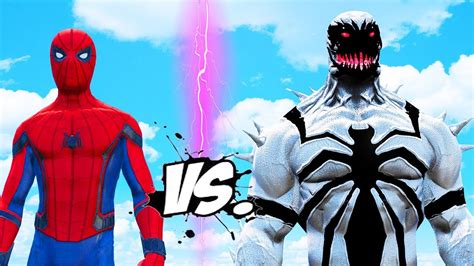 Spiderman Vs Anti Venom Epic Battle Youtube