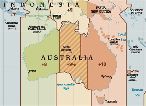 Time Zones In Australia Kitnipod