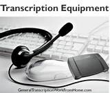 Transcription Equipment Pictures