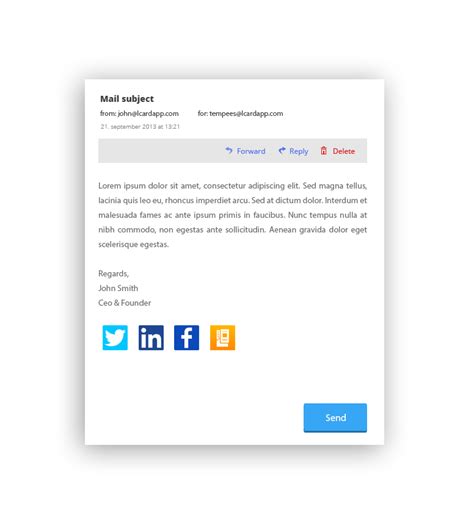 Snapdat business cards snapcards can be shared though email or via the app. Electronic Business Card Management App - Top Rated - L ...