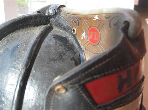 Early 20th Century Fire Fighter Hat For Sale At 1stdibs