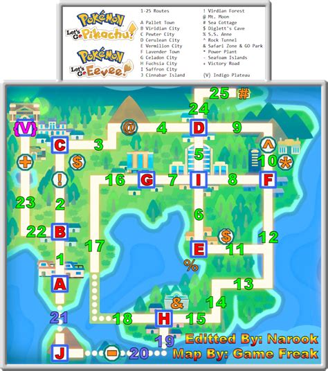 pokémon let s go pikachu eevee kanto region map png v1 0 narookhawkins neoseeker