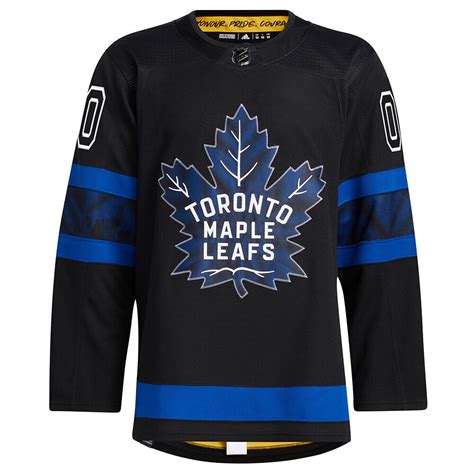 Toronto Maple Leafs X Drew House Alternate Custom Jersey Black
