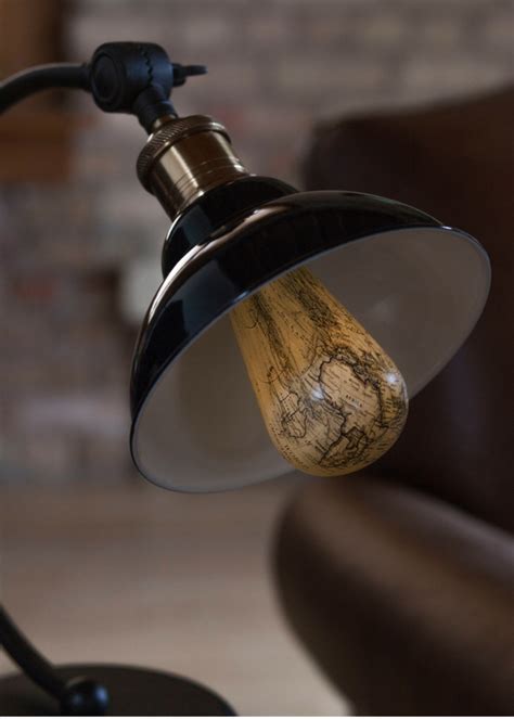 Vintage Map Light Bulb Light Bulb Antique Light Fixtures Bulb