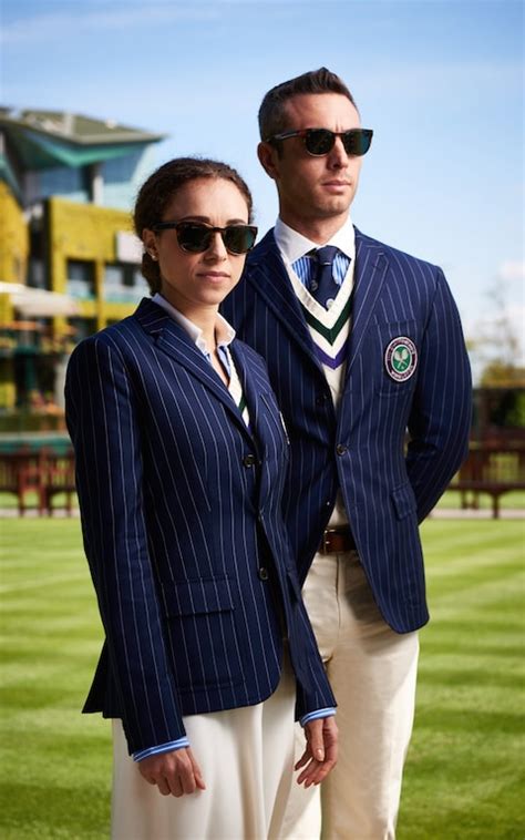 Wimbledon s ballgirls and ballboys get their own kind of. Wimbledon umpires get a shady new look with updated uniform