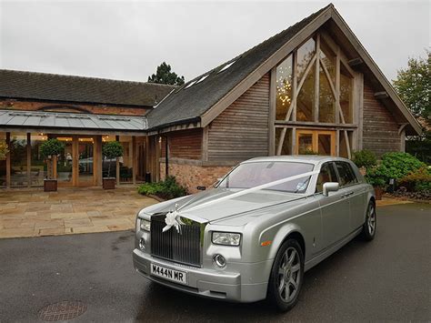 Silver Rolls Royce Phantom Wedding Car Manns Limousines