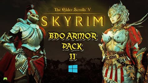 Skyrim Special Edition Bdo Armor Pack Mod Showcase Hd Youtube