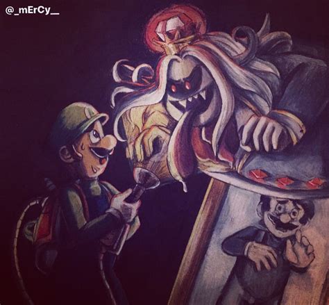 👻~luigi Vs King Boo~👻 Mario Amino