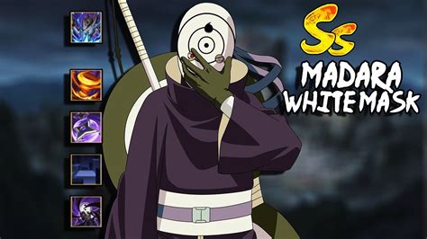 Naruto Online Mobile Madara White Mask Gameplay Youtube
