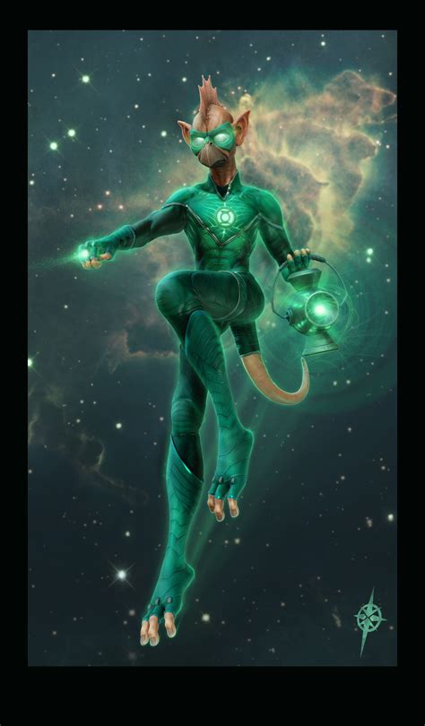 Artstation Green Lantern Tomar Re