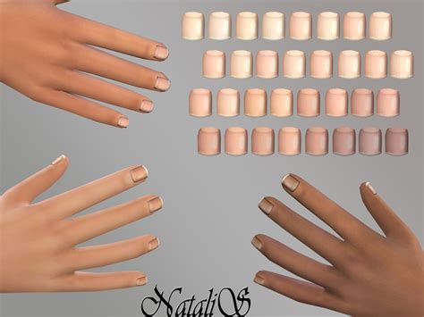 The Sims Resource Natalists4 Mens Nails Mt Me