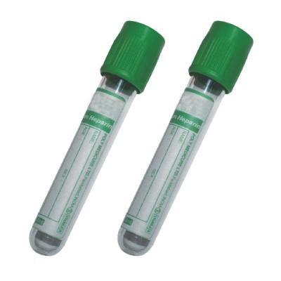 Bd Vacutainer Plastic Lithium Heparin Tube Green Hemogard Closure Ml