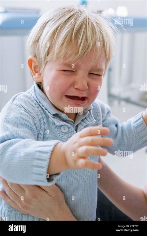 1 3 Years Old Baby Crying Stock Photo Alamy