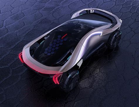 Delorean Omega 2040 Delorean Futuristic Car Celebrates Mobility And