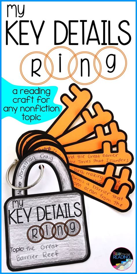 Nonfiction Reading Skills Crafts Facts Key Details Text Evidence