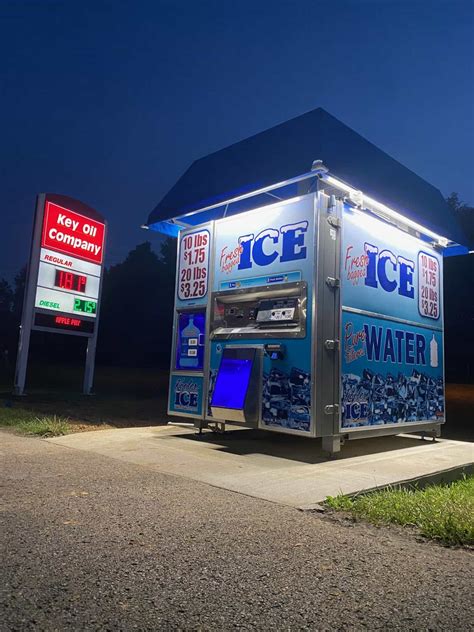 Im1500 Ice And Water Vending Machine Kooler Ice Vending Machines