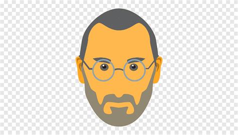 ICon Steve Jobs Computer Icons Apple Steve Jobs Face Head Png PNGEgg