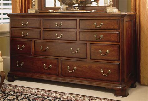 American Drew Cherry Grove Classic Antique Triple Dresser Traditional