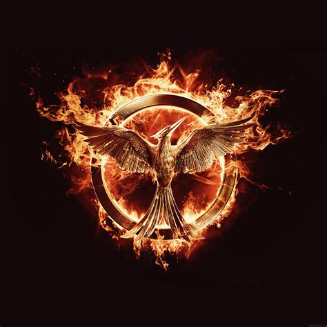 Ag75 Hunger Games Mockingjay Logo Art